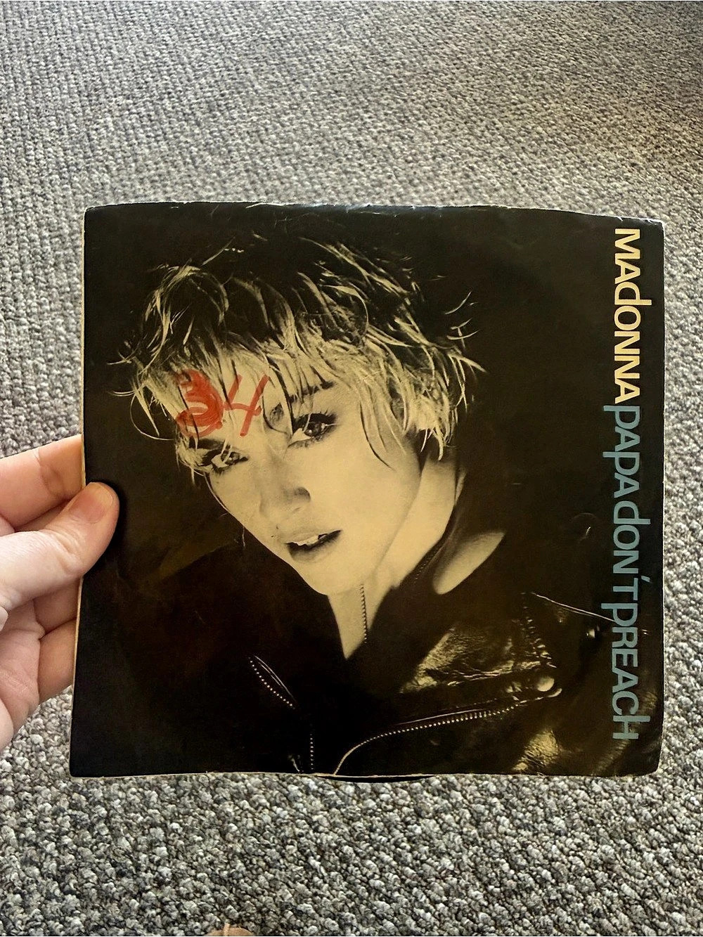 Madonna - Papa Don't Preach / Pretender 7 inch Vinyl Single